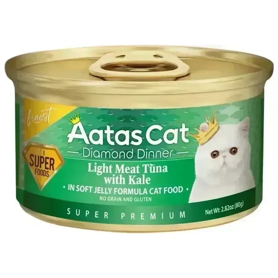 Cá ngừ thịt trắng & cải xoăn