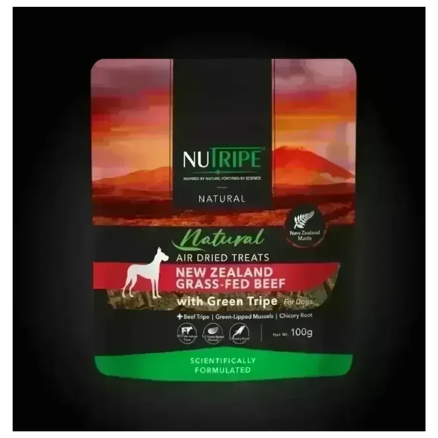 New Zealand Grass-Fed Beef with Green Tripe Treats