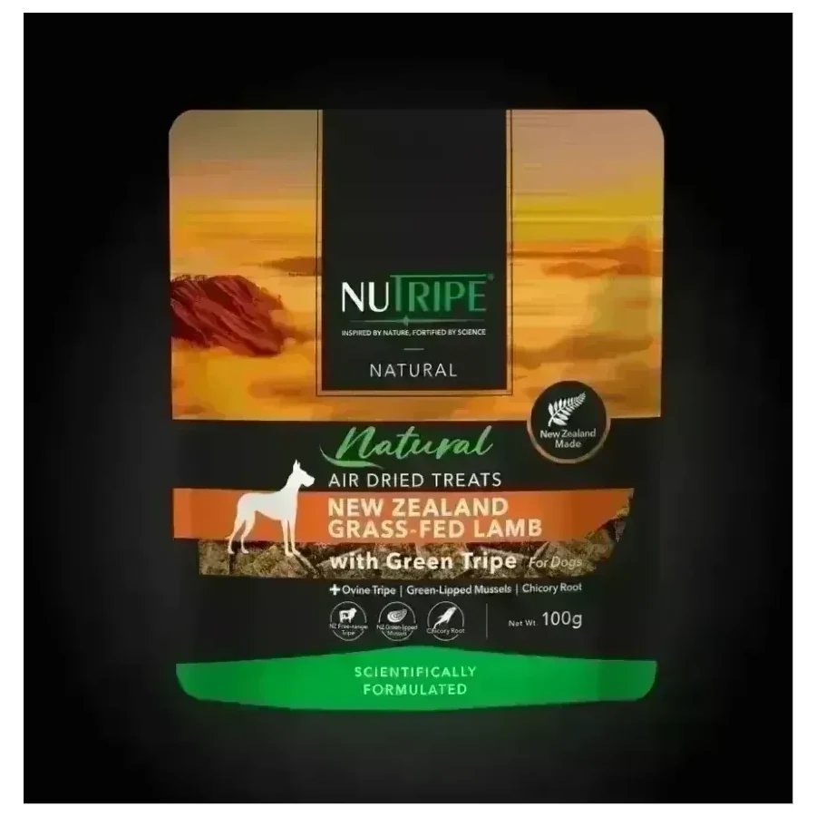 New Zealand Grass-Fed Lamb with Green Tripe Treats