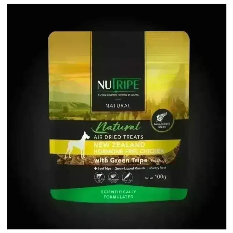 New Zealand Hormone-Free Chicken with Green Tripe Treats