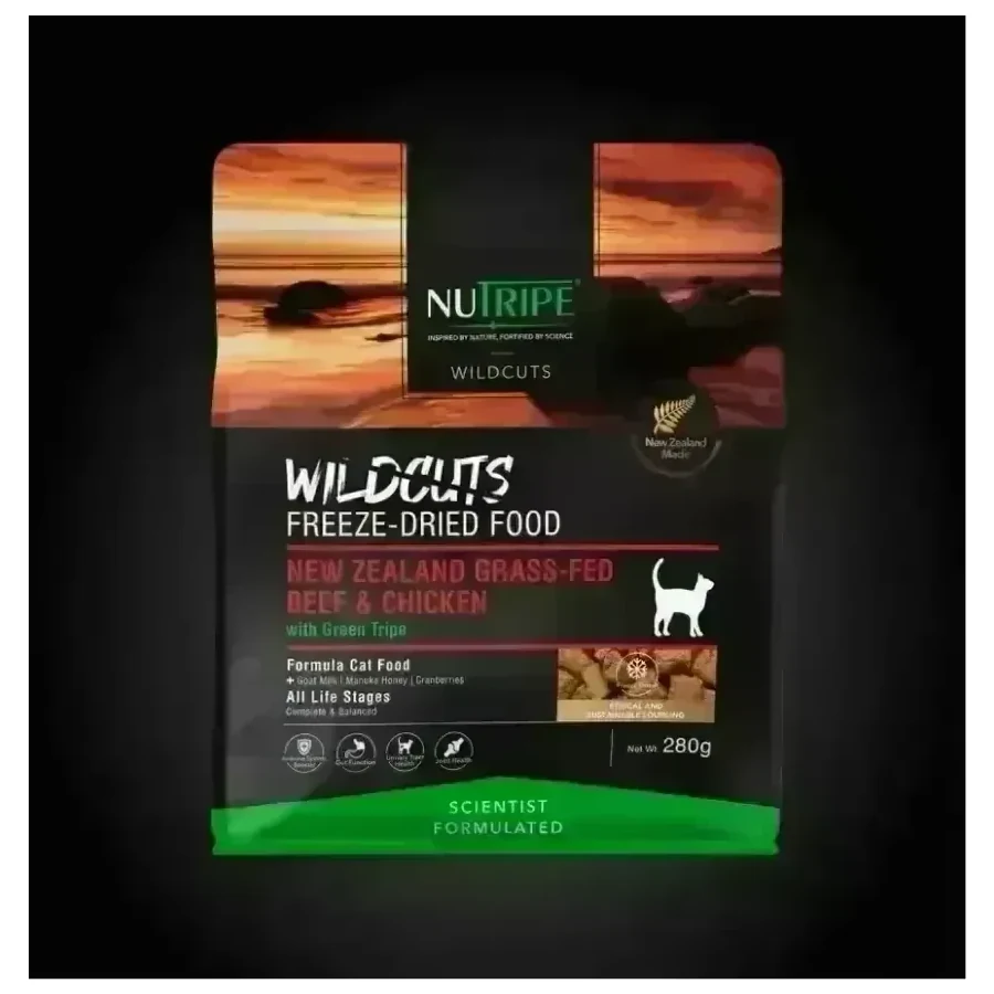 New Zealand Grass-Fed Beef & Chicken with Green Tripe