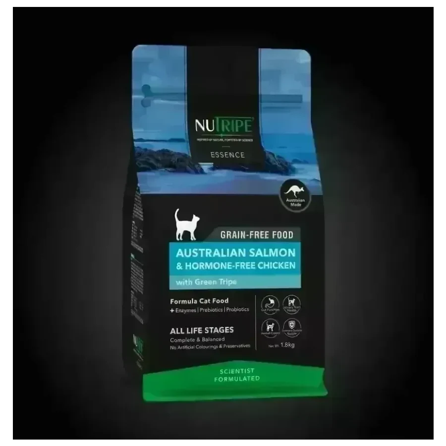 Australian Salmon & Hormone-free Chicken with Green Tripe