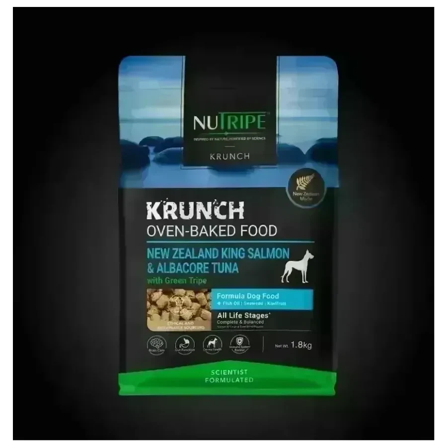New Zealand King Salmon & Albacore Tuna with Green Tripe
